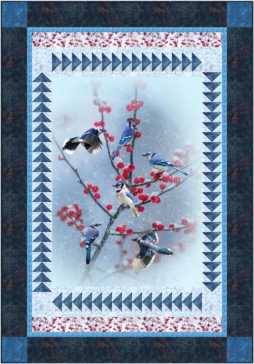 Blue Jay Panel by 